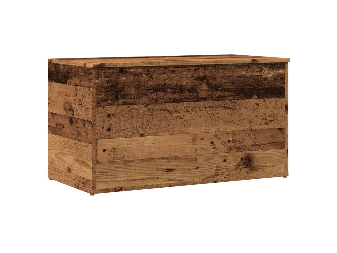 Arca de Arrumação MAISON EXCLUSIVE em Derivados de Madeira Madeira Velha (84x42x46 cm)