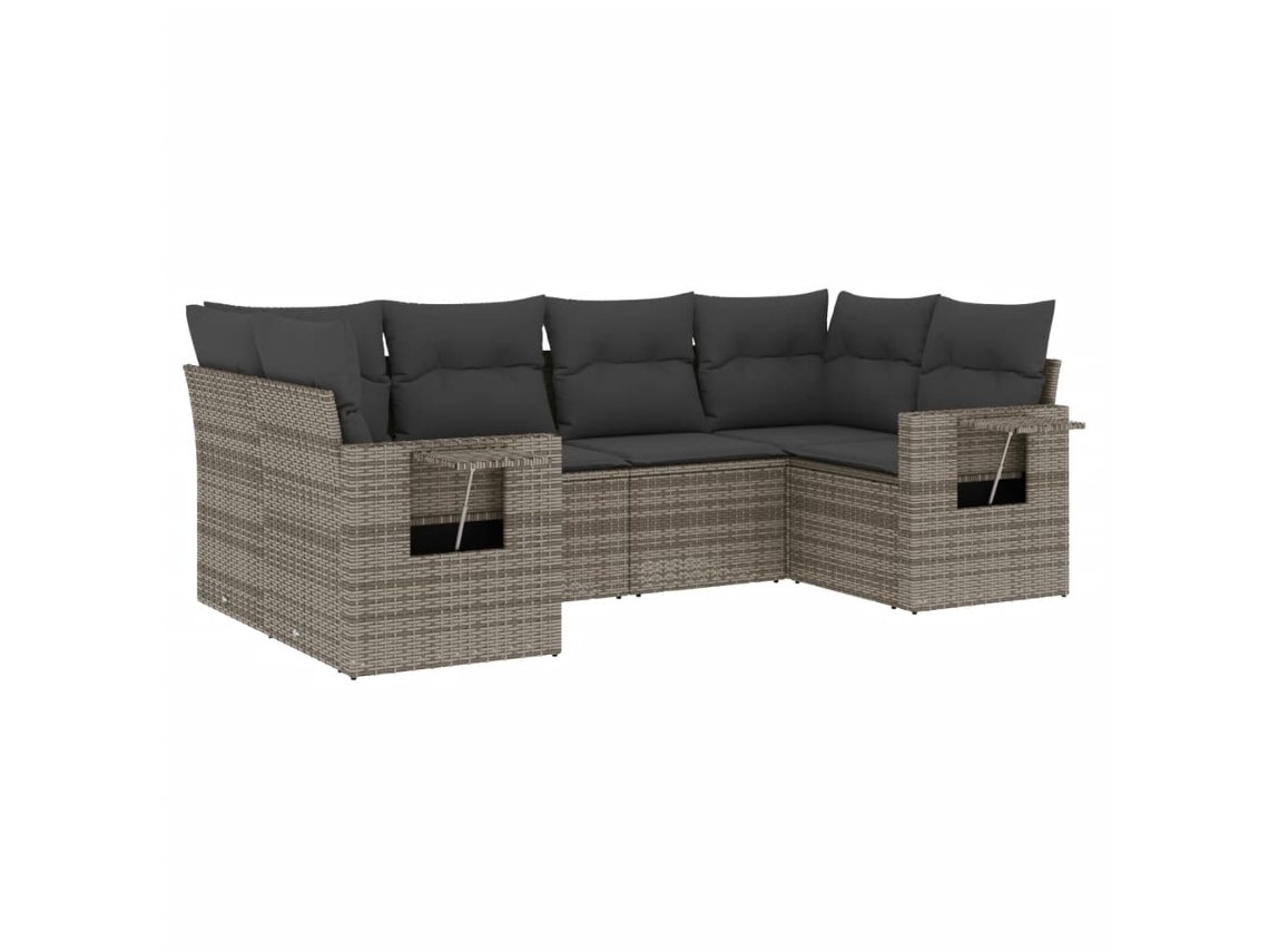 Garden Sofa Set, Garden Sofa Sets Vidaxl Cinzeto Rattan / Vime (n/a)