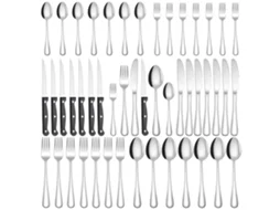 Talheres Inox 48 Peças Com Facas De Bife, Para Casa/festas/restaurantes Â Tommy01