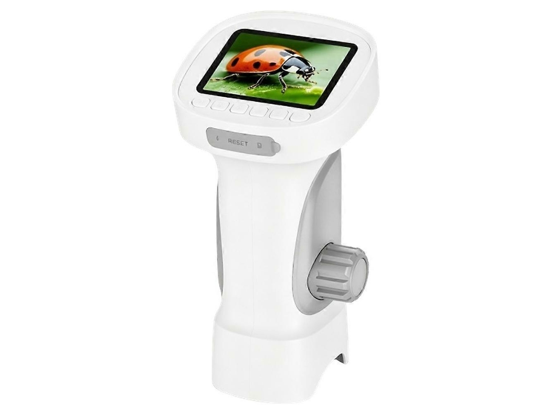 Microscópio Digital Infantil Portátil Com Ecrã Hd De 2,4 Polegadas Para Exploração Científica