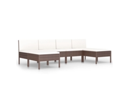 Garden Furniture Set, Garden Furniture Sets Vidaxl Marrom Rattan / Vime (n/a)