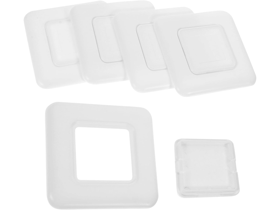 Conjunto De 5 Peças De Tampas De Ventilação De Ar Condicionado Em Plástico Branco | Festa De Verão