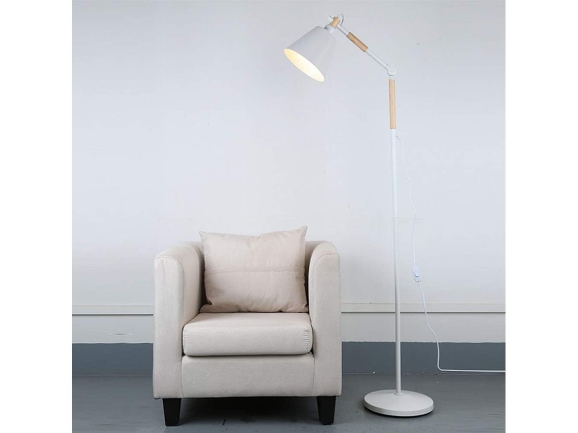 Luminária De Chão Articulada Kkxxyqfc Com Soquete E27, Luminária De Leitura, Luminária De Chão Metal Para Sala Estar