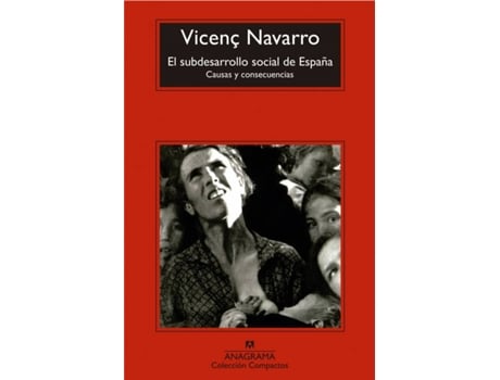 Livro Subdesarrollo Social España de Vicenc Navarro (Espanhol)
