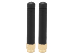 2 Antenas Wi Fi Com Conector Sma Macho Interno, 315 Mhz, 3 Dbi, À Prova Dágua, 50 W, Rotação De 360°. Aquaforge