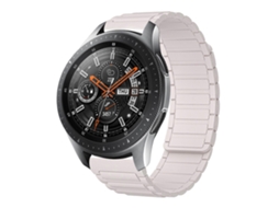 Pulseira De Silicone Magnética Em Formato De I De 22 Mm