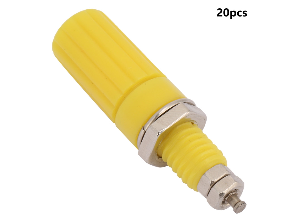 Laxiscreed Conector De Banana 4mm Para Alloys, Expandível E Prendedor De Socket Leve