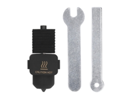 Kit Hotend Para A1 Mini Impressora 3d Com Bico De Aço Temperado E Mangueira Silicone Resistente Ao Calor