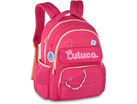 Mochila Logo Rosa
