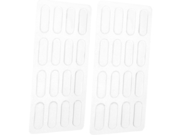 Protetores De Silicone Para Portas Armários, 2 Peças, Para Paredes, Móveis, Gavetas E Bordas De Mesas, Com Amortecimento
