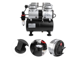 Compressor De Ar Com Airbrush Kit De Pintura 220v