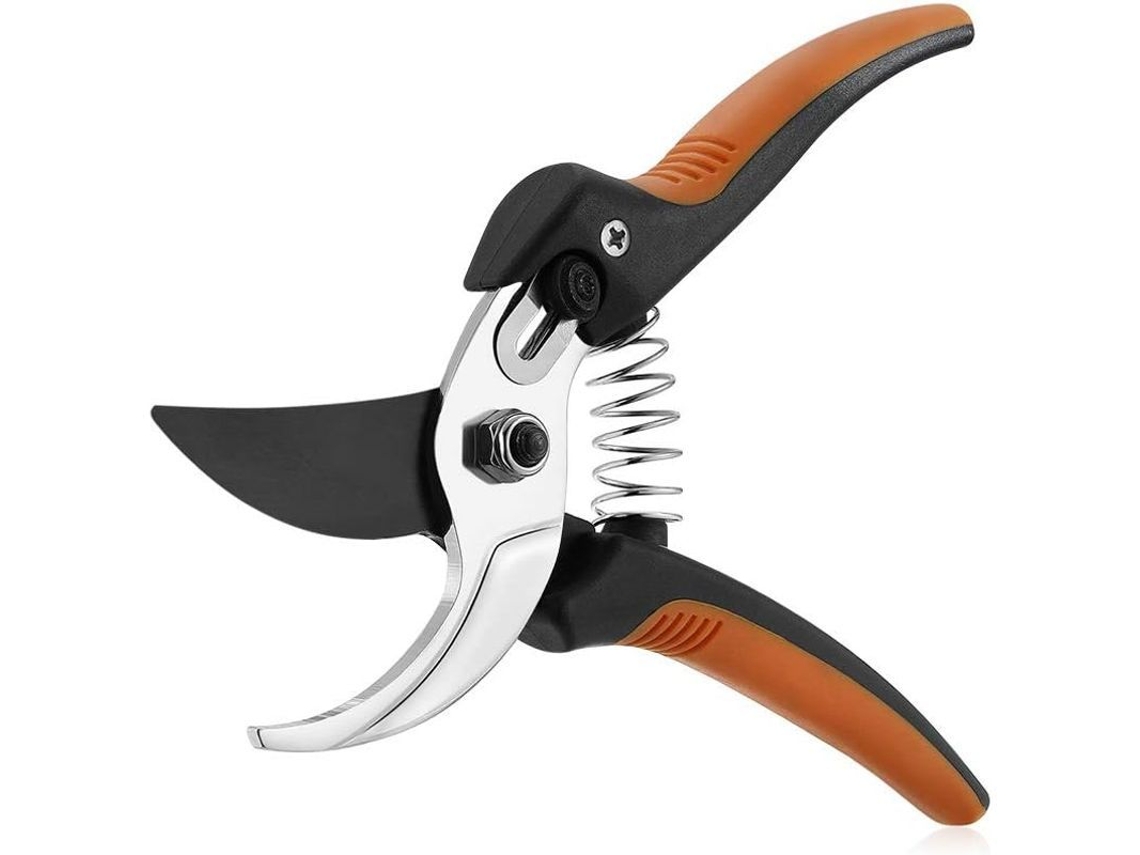 2026-tijeras De Poda Con Hoja Afilada Sk-5, Mango De Goma Ergonómico, Protector De Seguridad, Para Tallos Y Ramas
