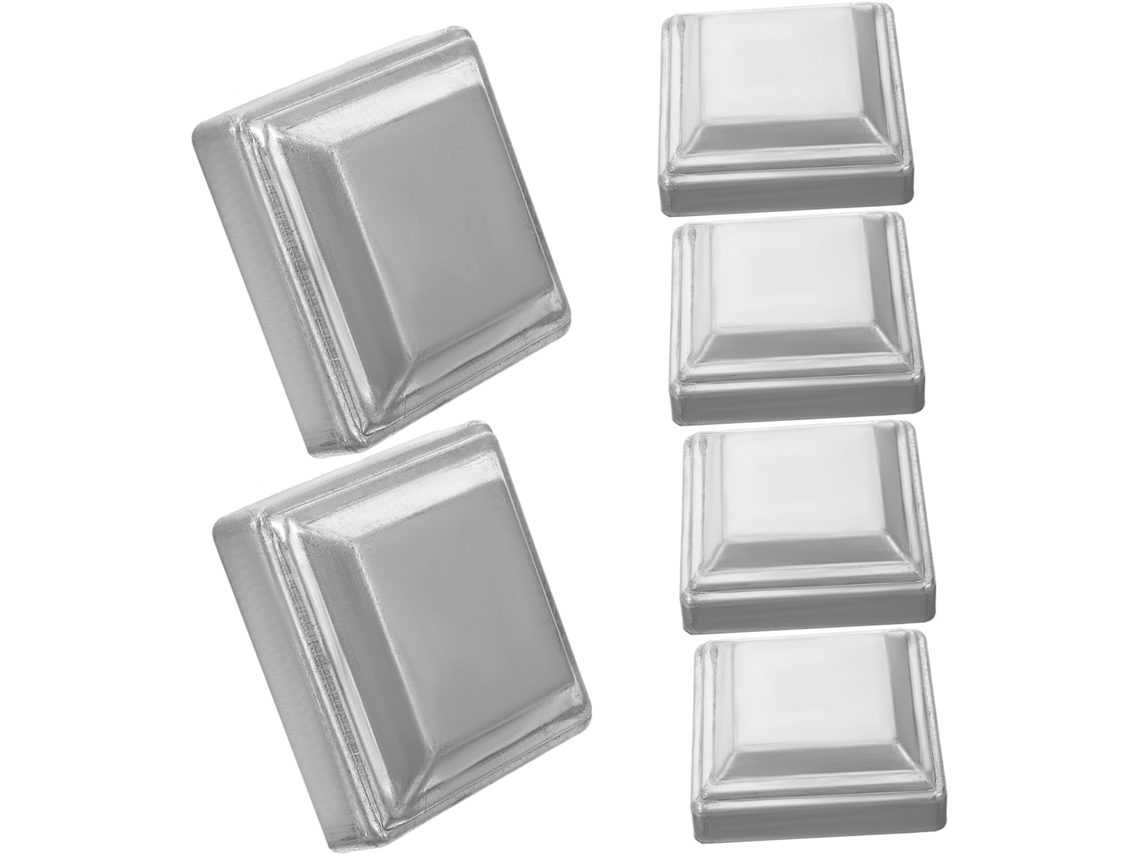 Tampas Para Postes De Cerca Com Bordas Lisas E
