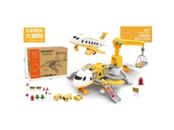 (estilo 3) Avião De Brinquedo Grande Com Música E Luzes, Modelo De Avião De Passageiros Em Alumínio.