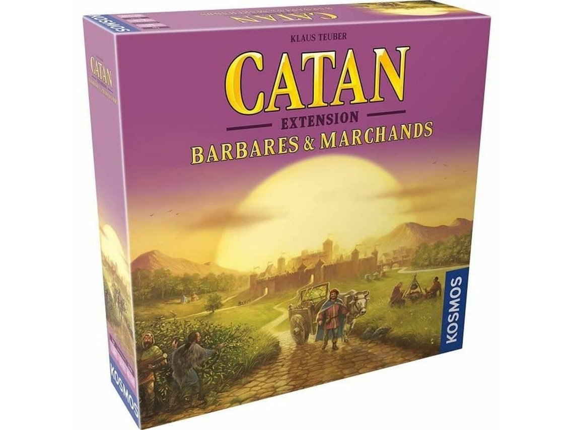 Jogo Coletivo ASMODEE  Catan Expansion: Barbarians & Merchants (Idade Mínima Recomendada: 10 anos - Idioma: Francês)