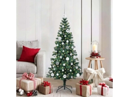 Vidaxl Árvore De Natal Artificial Pré-iluminada Verde 150 Cm