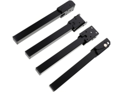Conjunto De 4 Pés Dobráveis Para Mesa Laptop, Pretos, Resistentes, Para Móveis, Fáceis De Armazenar E Rápidos