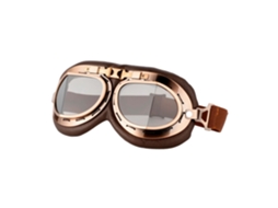 Lunettes De Moto/lunettes De Soleil Adaptées - Lunettes De Moto Style Aviateur Rétro (style Steampunk)
