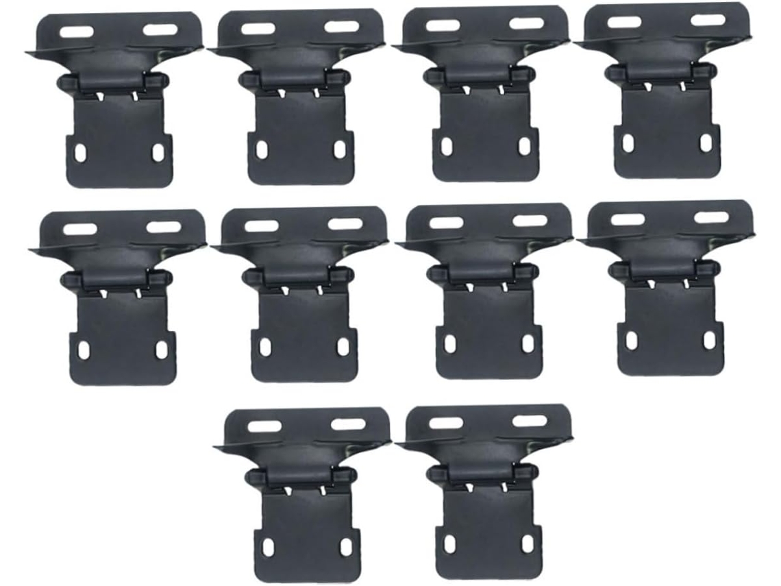 Conjunto De 10 Dobradiças Ferro Resistentes Com Fechamento Automático