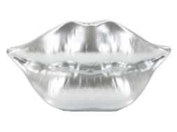 Jarra Mouth Liporta Prateado Cm 23x8x12