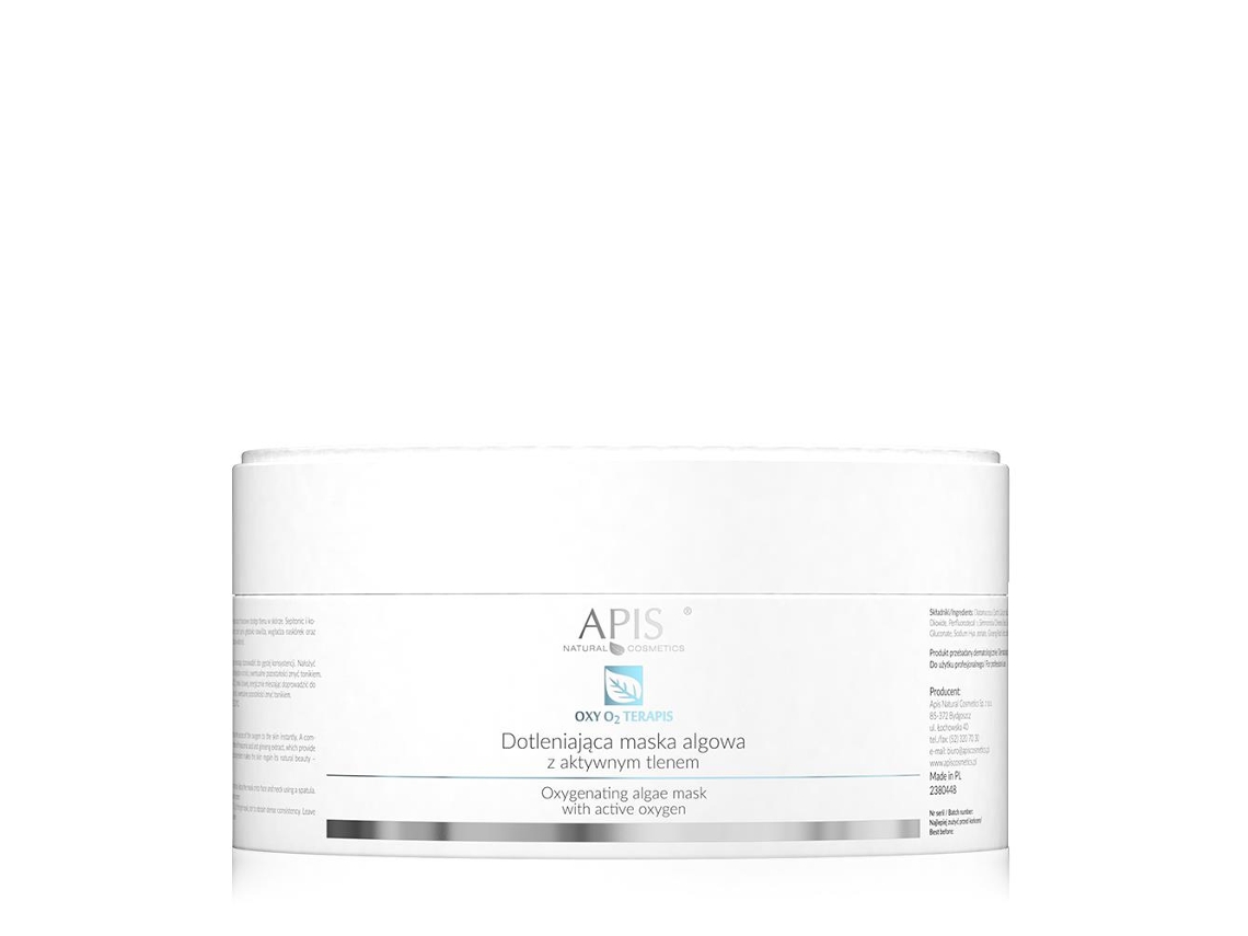 Máscara De Algas Oxigenante Com Oxigênio Ativo, 100g Apis