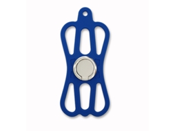 Capa De Celular De Silicone (azul, Sem Cordão) Com Suporte De Anel