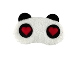 In Love Panda Fluffy Sleep Mask Para Viagens E Relaxamento*
