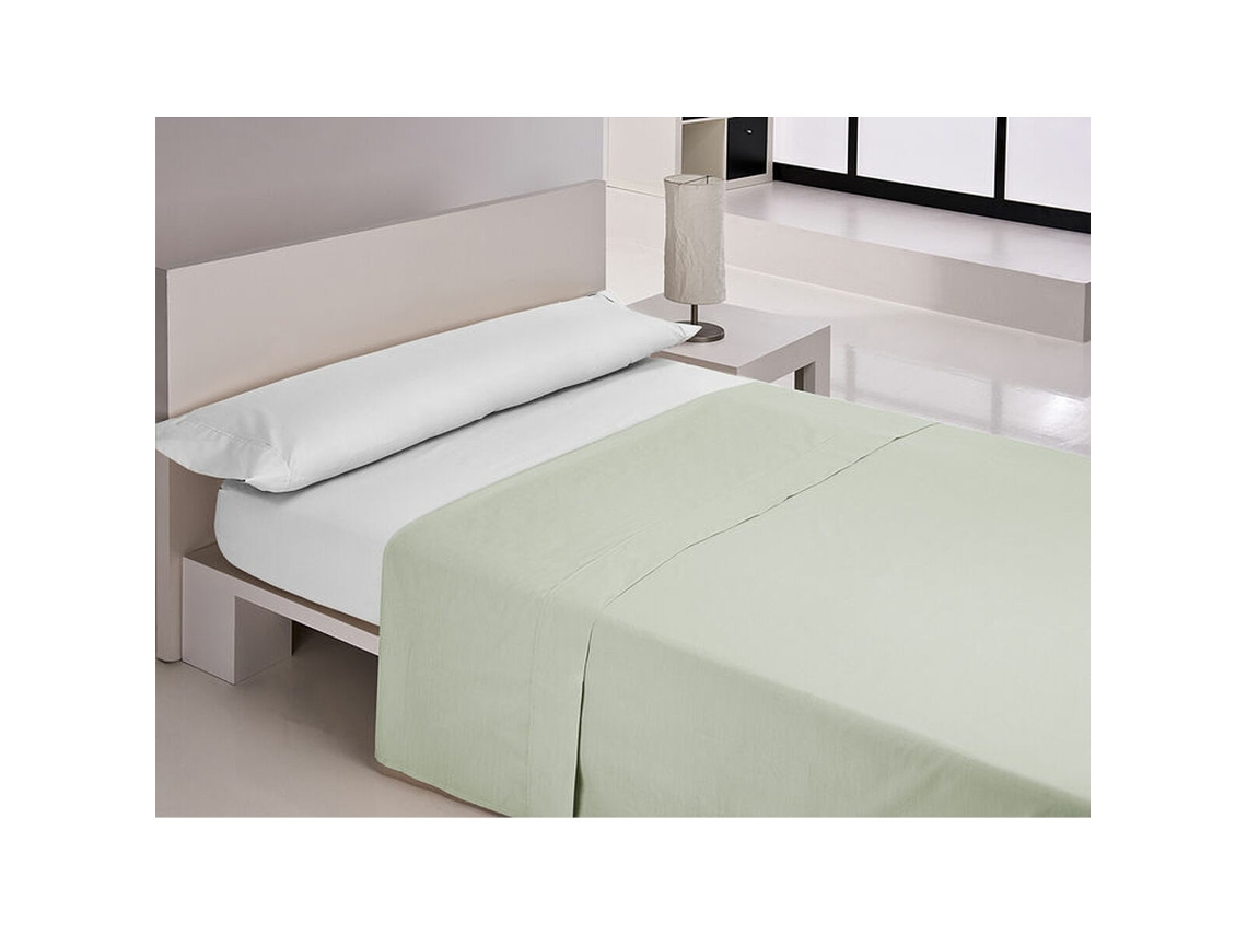 Lençol de cima HAPPY HOME MIX COLORS (Verde - Solteiro)