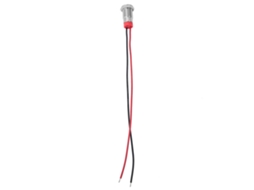 50 Luzes Led Metálicas Vermelhas 12v Ip65 Bem 10c