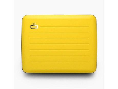Carteira Fólio OGON DESIGNS Ögon Design Smart Case Táxi Amarelo De Alumínio Prateado