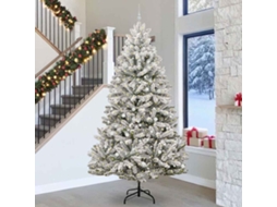 Vidaxl Árvore De Natal Artificial 300 Cm 300 Led Branco Quente