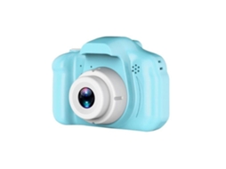 Câmera Compacta Mini Câmera Digital 1080p Para Crianças Tela Hd De 2 Polegadas Brinquedos De Desenho Azulb98306*