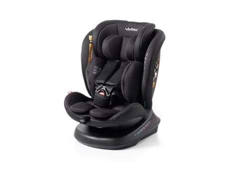 Cadeira Auto VIVITTA Sanna I-Belt 40-150 Cm Black Cross Embossed