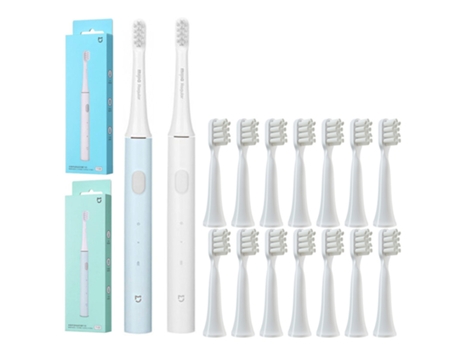 Escova de Dentes Eléctrica Sónica Mijia T100 Escova de Dentes Automática Ultra-Sónica para Adultos Escova de Dentes Usb À Prova de Água GRPT