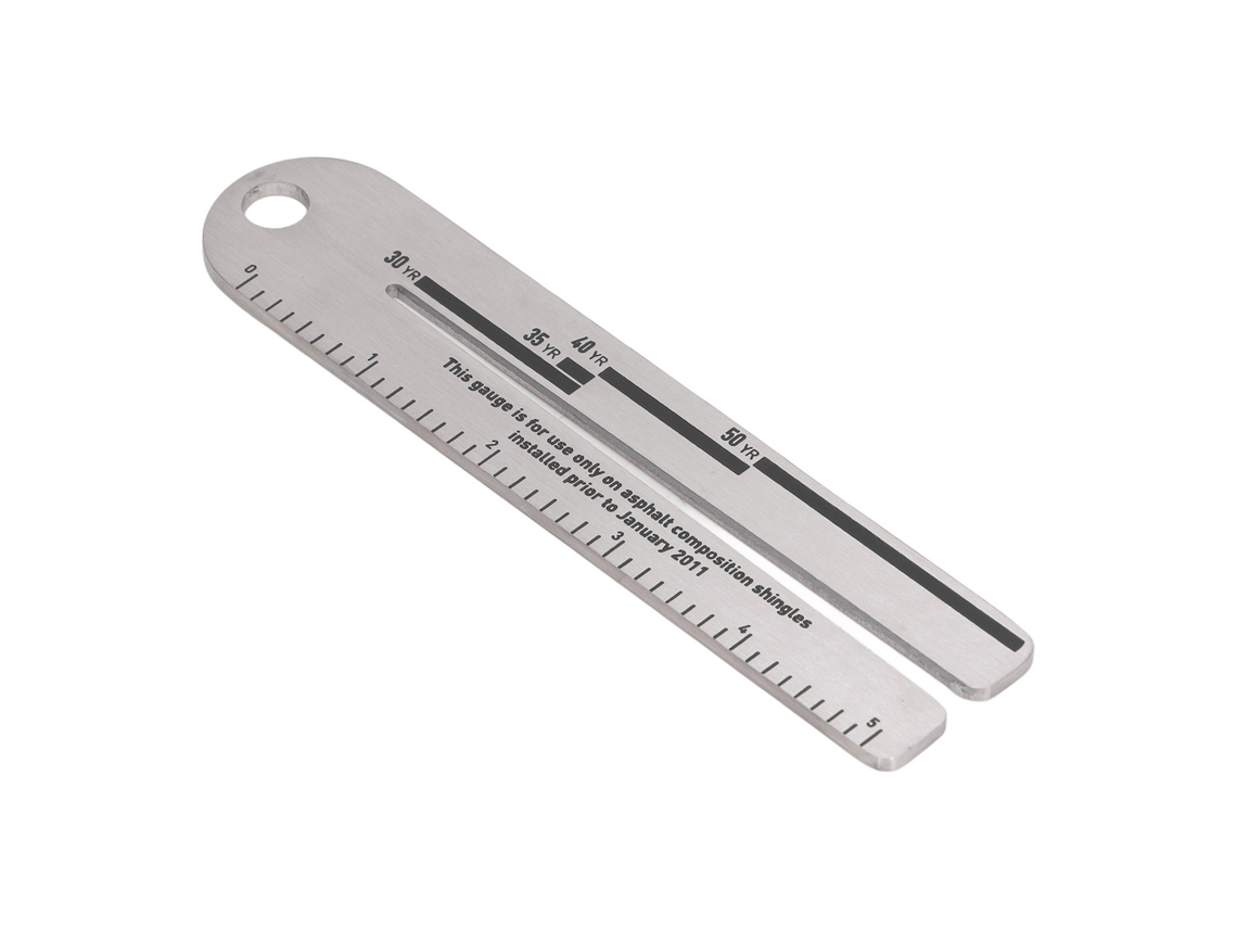 Ferramenta De Medição De Espessura Para Telhas 2pcs 5 Polegadas Shingle Gauge