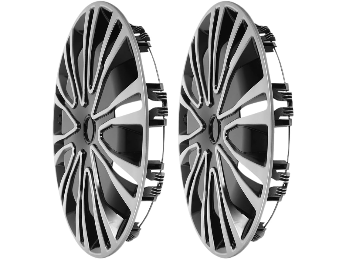 Conjunto de 2 capas decorativas de polipropileno para carros.