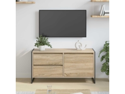 Vidaxl Gabinete Para Tv 100 X 36 X 49.5 Cm Sonoma Derivados De Madeira