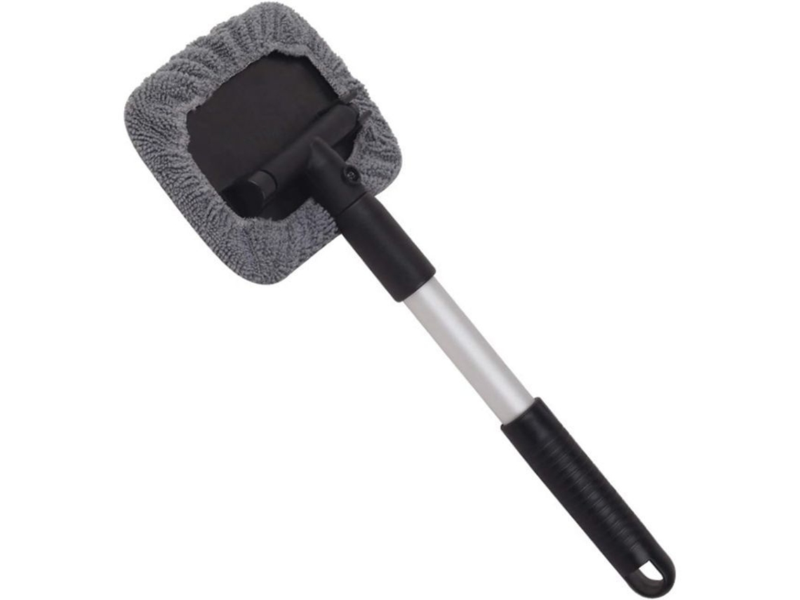 Cepillo de limpeza para para-brisas, microfibra rotativa, com cabo extensível, com S/MARCA