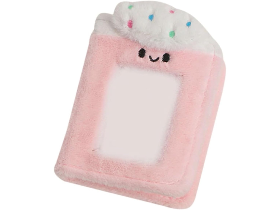 Vosarea Álbum De Fotos Em Peluche Rose Mignon Pochettes Remplaçables Para Fotos E Cartões Postais