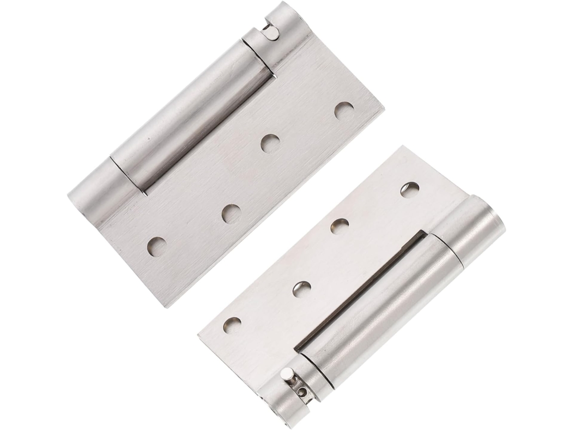 2 Dobradiças De Aço Inoxidável Com Fechamento Automático Para Portas,