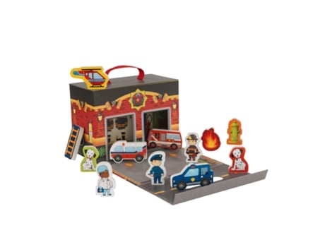 Jogo Tradicional KIDKRAFT Papelão - Castanho - 26 x 14 x 19 cm)