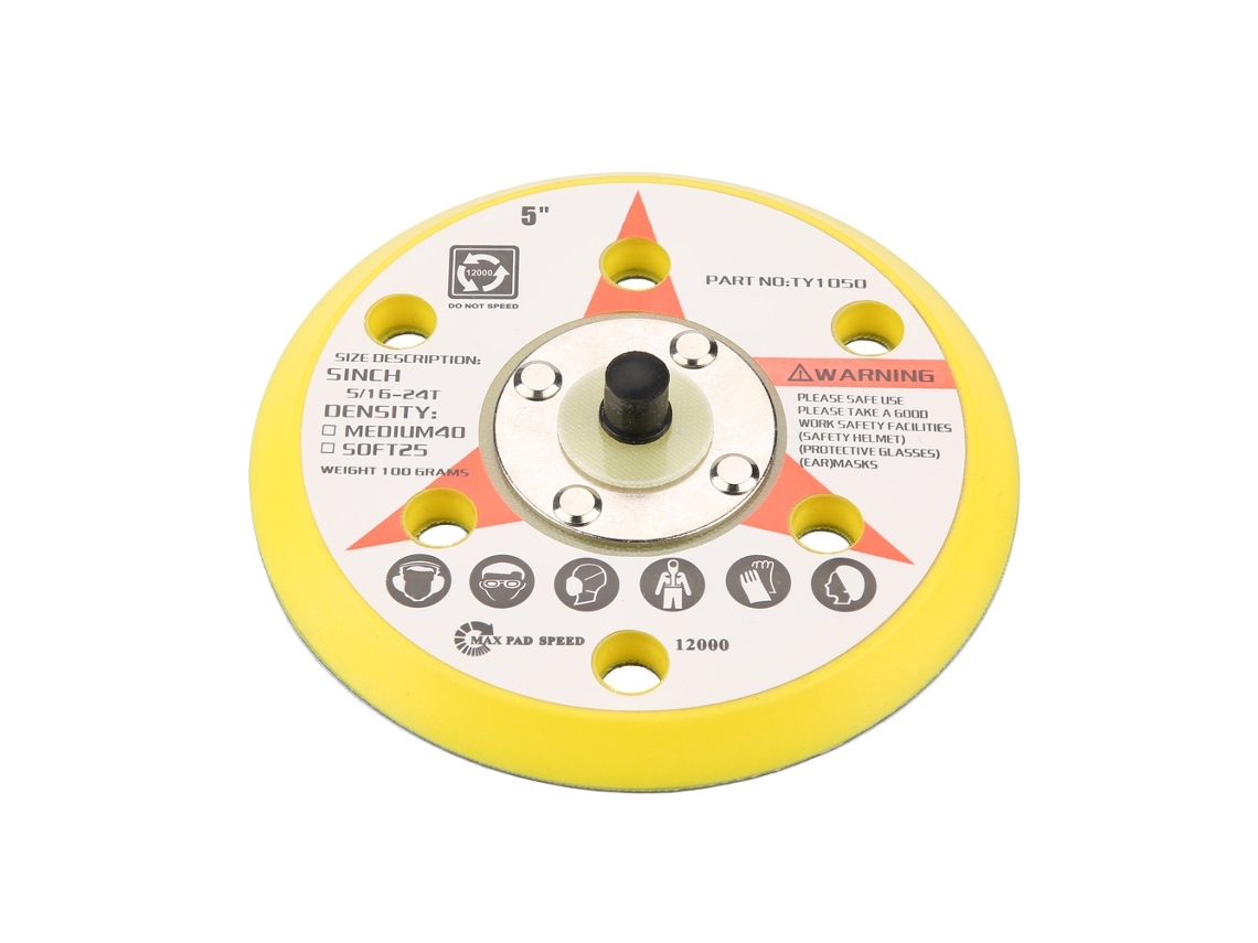Máquina De Lixamento Pneumática Com Disco Autoadesivo Para Lixar, Polir E Arejar (placa De Polimento 02)