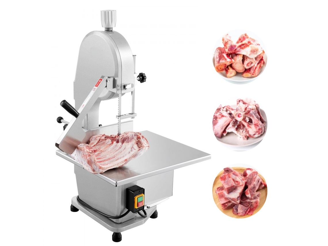 Máquina De Corte De Ossos E Carne 1800w Com Lâmina Inox Tekmaquinas