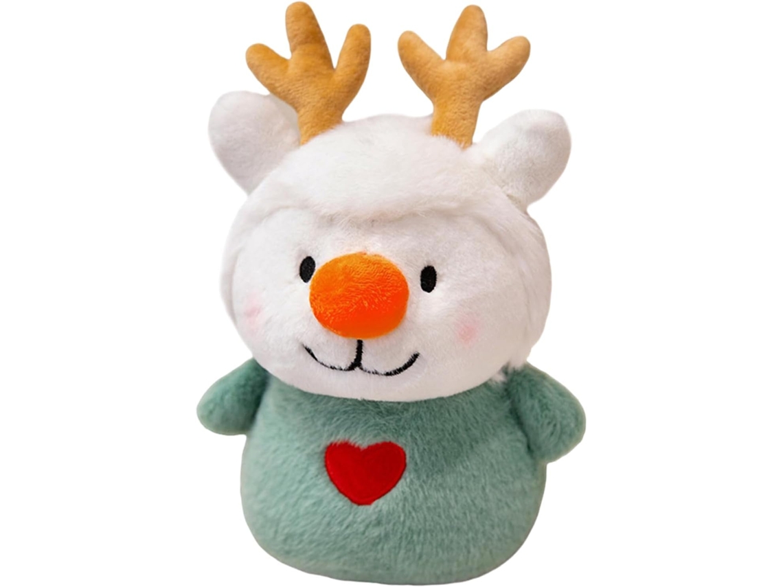 Rena De Natal De Pelúcia Macia 3d, Para Presente E Decoração