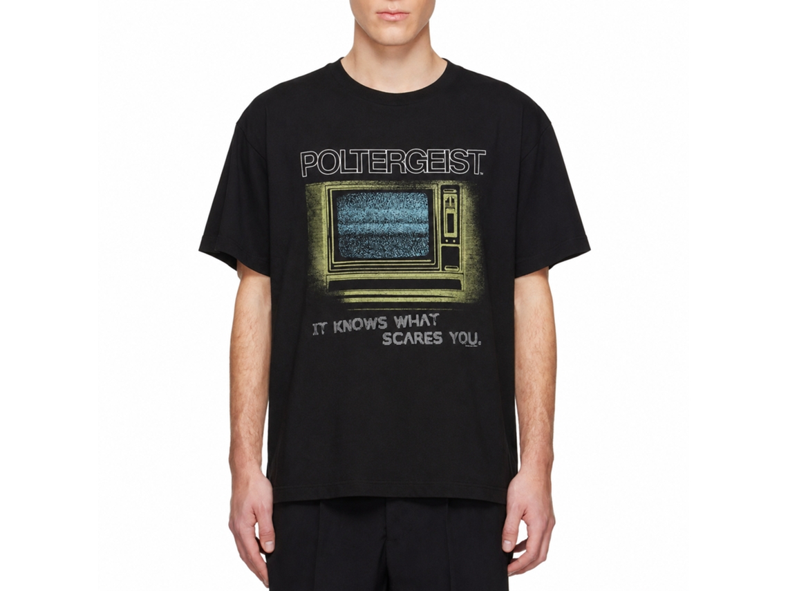 Rockinstone Poltergeist It Knows What Scares You Graphic T-shirt Size:xxl