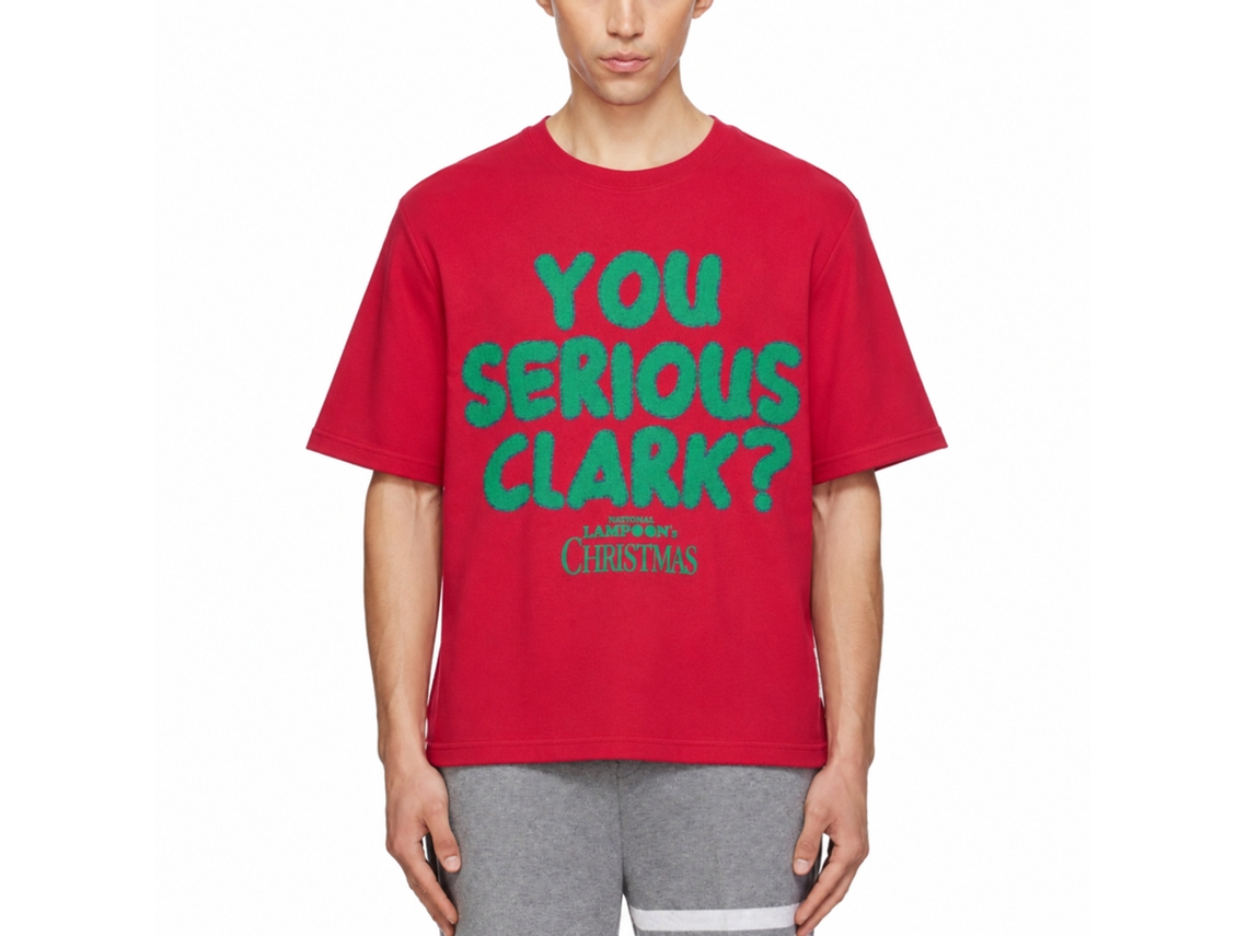 Rockinstone National Lampoon's Christmas Vacation You Serious Clark Green T-shirt Size:l