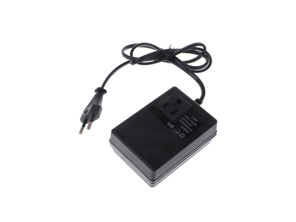 Transformador Redutor De Tensão Ca 200 W, 220 V Para 110, Adaptador De Tomada Europeia Para Viagens, Dtcjy