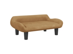 Kids Sofa, Kids Sofas Vidaxl Marrom Veludo (n/a)