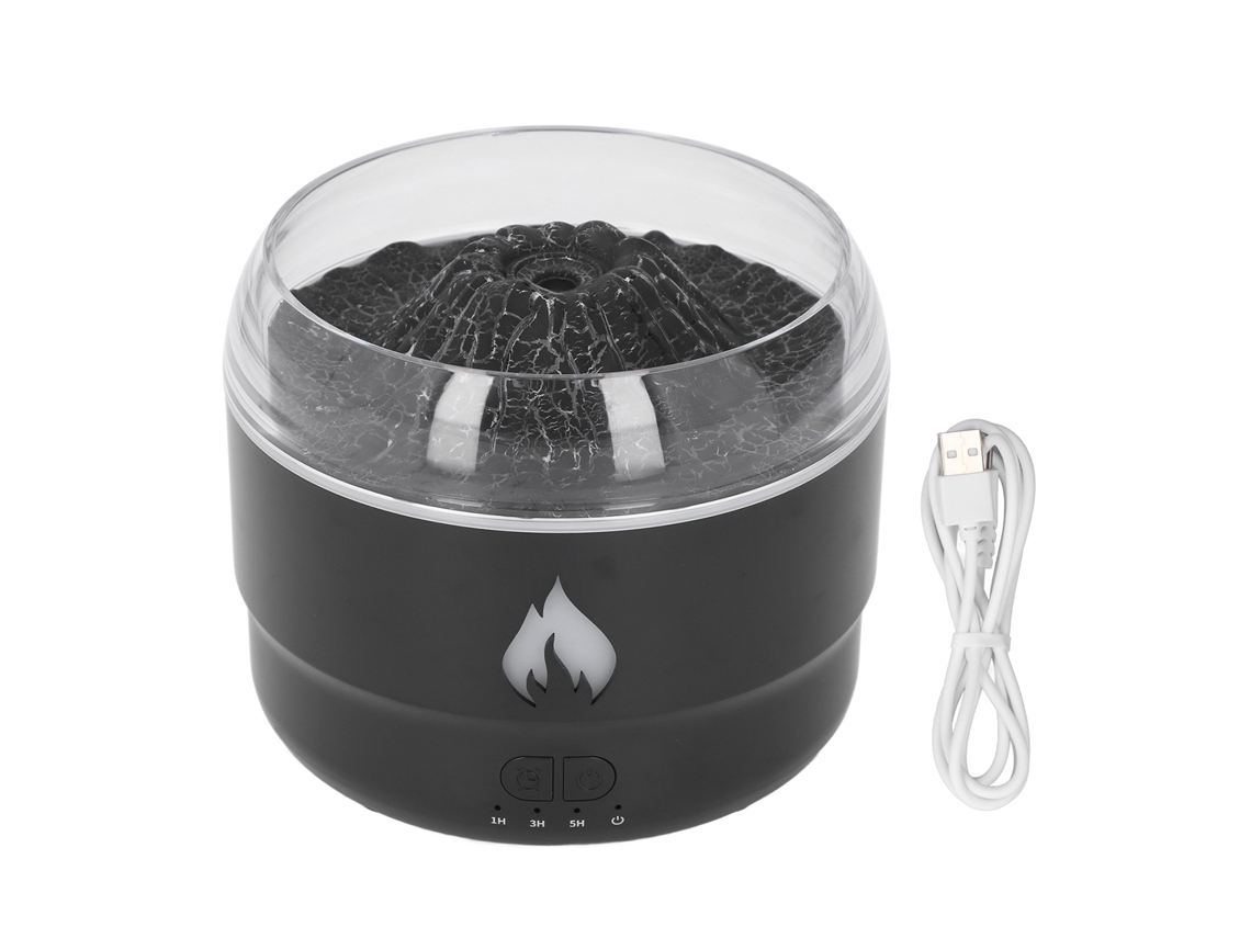 Difusor de Óleo Essencial com Efeito de Chama 280ml | S/MARCA