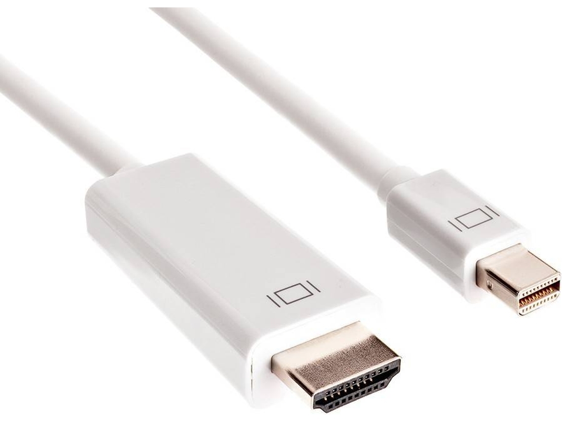 Cabo Hdmi Para Mini Displayport Para Hdmi Macho (1,8 Metros - Branco)